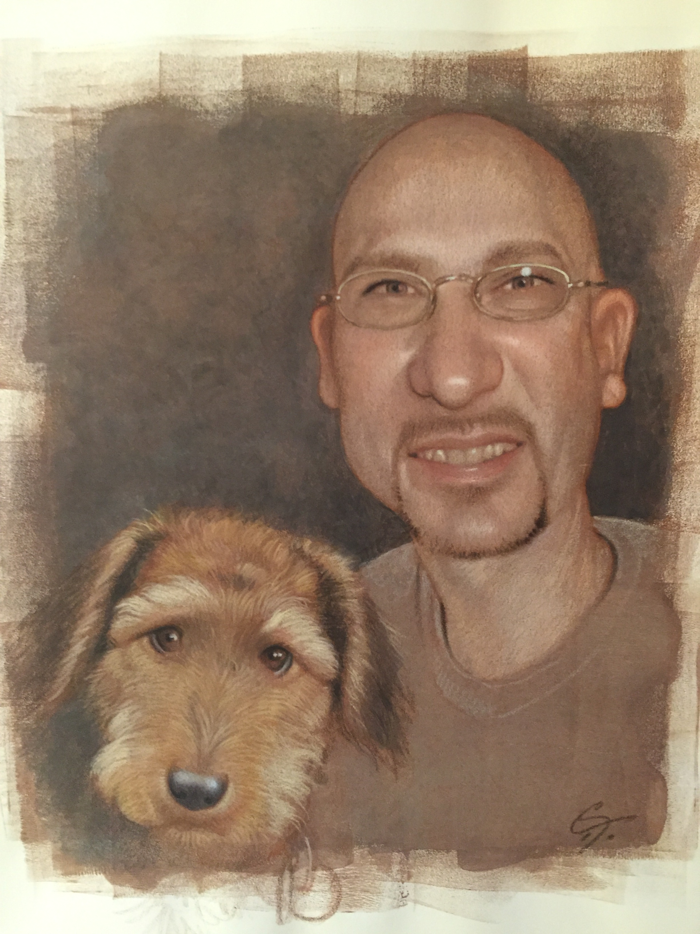 CF Payne Illustration of Dad