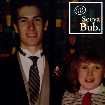 Mom and Dad at Church with SB Logo