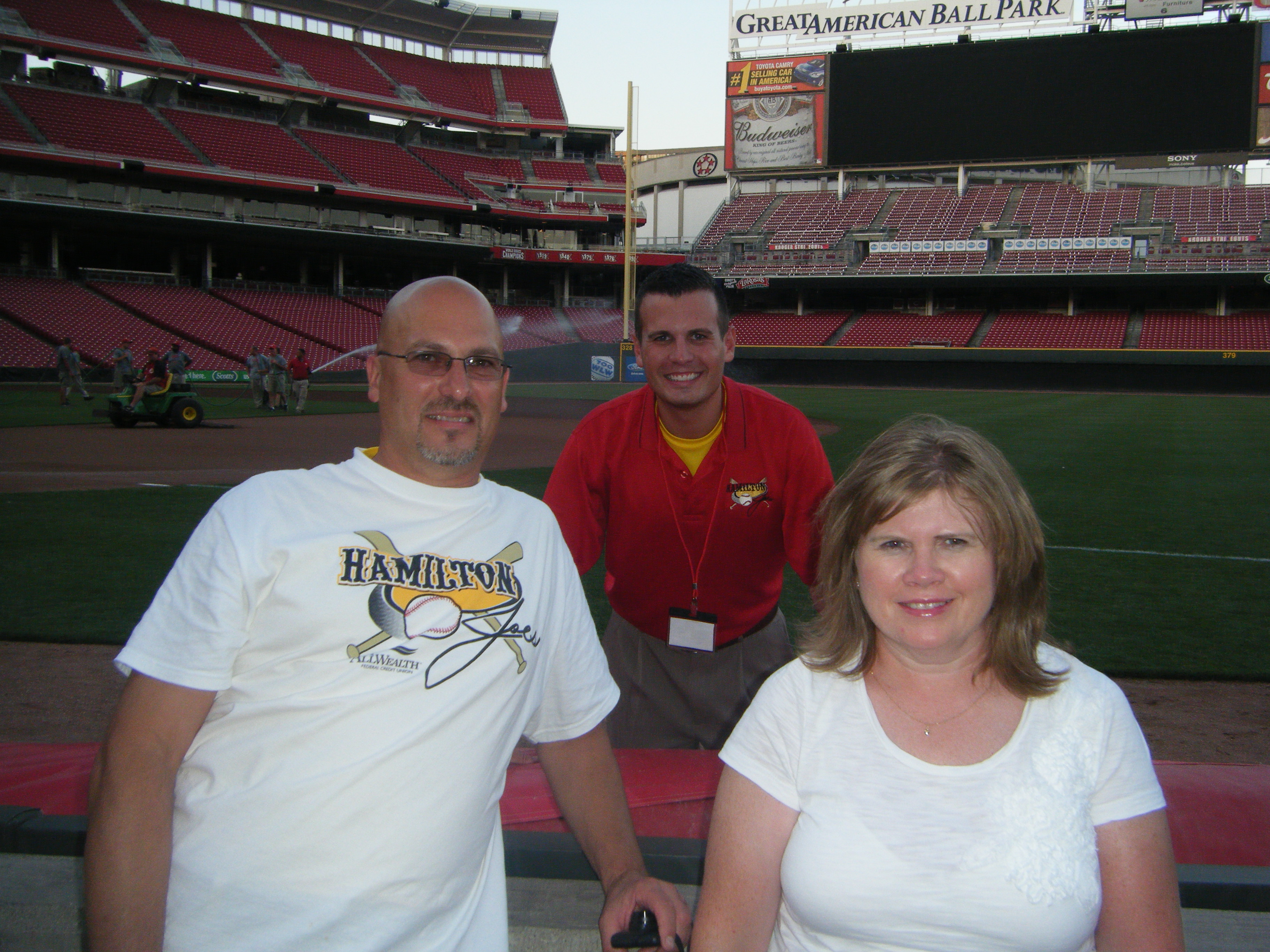 Dad Mom and I After All Star Game